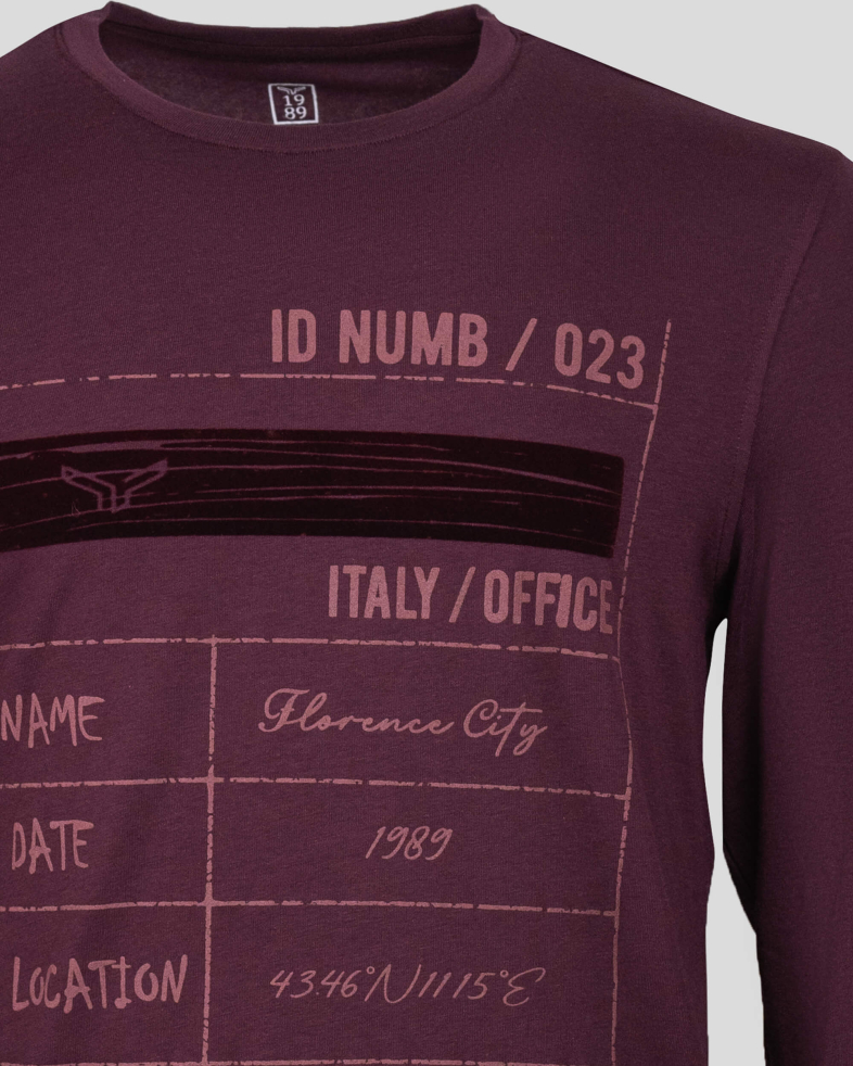 BLUZA BORDO GULER ROTUND 220210141471-2 05