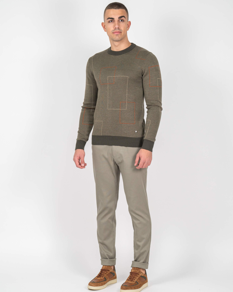 PANTALONI SLIM VERDE 220213088417-4 02