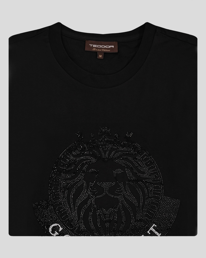 TRICOU NEGRU CU DESEN 240161131733-2 06