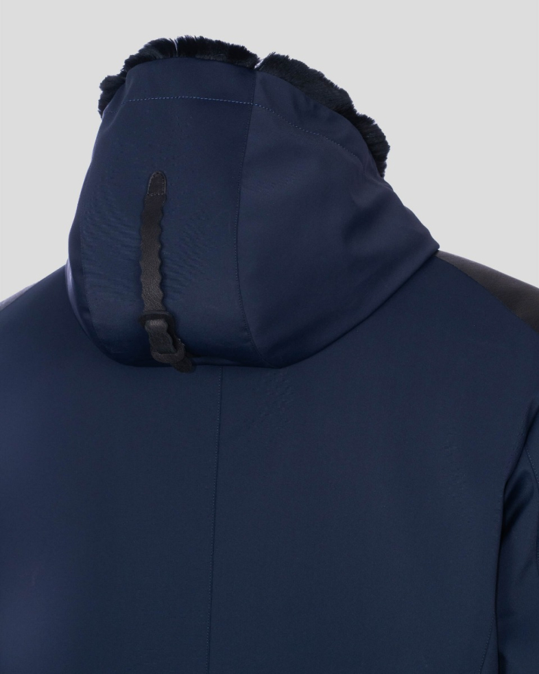 ДЪЛГО ЯКЕ С ПОДПЛАТА ЕСТЕСТВЕН КОСЪМ В СИН ЦВЯТ/LIMITED EDITION/ 210260111259-1 08