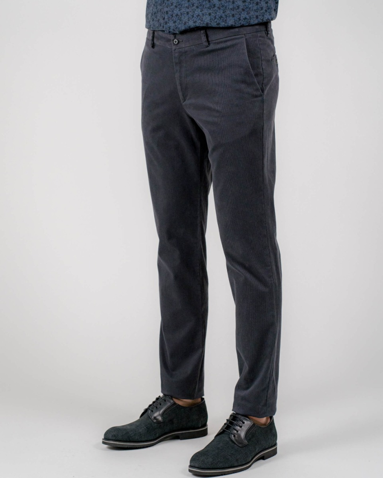 PANTALONI SLIM GEI CU STRUCTURI 210213088336-1 01