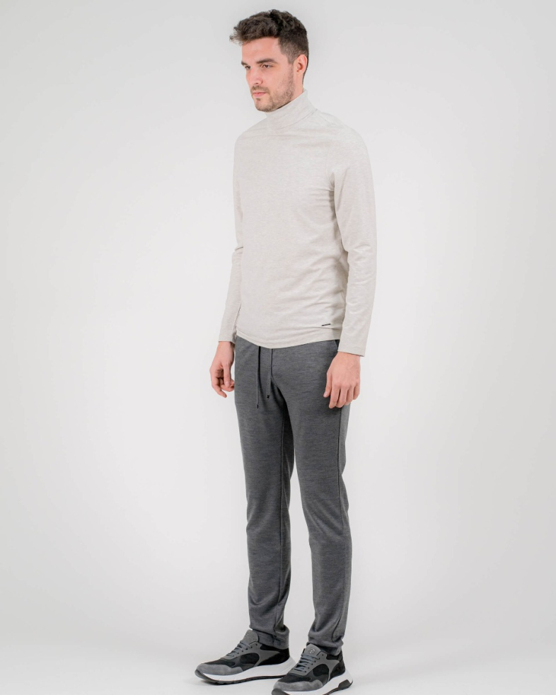 PANTALONI GRI CU STRUCTURI 210213088341-3 02
