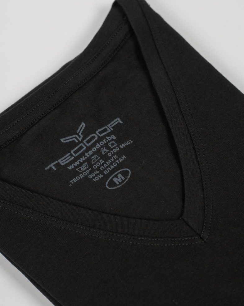 TRICOU SLIM NEGRU GULER IN V 2201155005-1 02