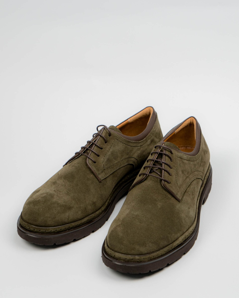 PANTOFI VERZI PIELE INTOARSA 210251172009-3 03