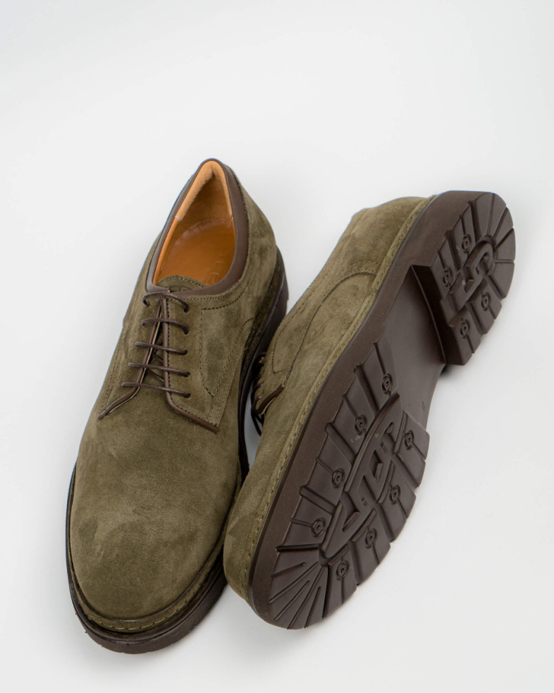 PANTOFI VERZI PIELE INTOARSA 210251172009-3 06