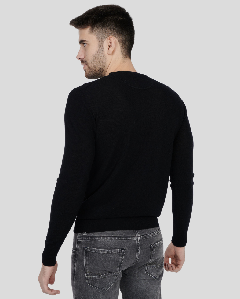 PULOVER NEGRU GULER ROTUND 240209055349-1 08