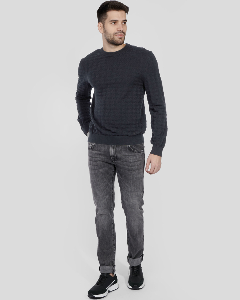 PULOVER NEGRU GUPER ROTUND 240208055378-1 02