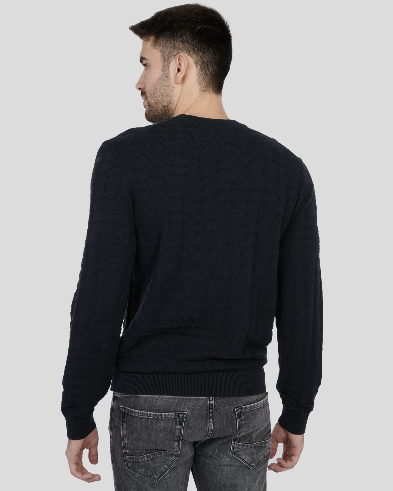 PULOVER NEGRU GUPER ROTUND 240208055378-1 09
