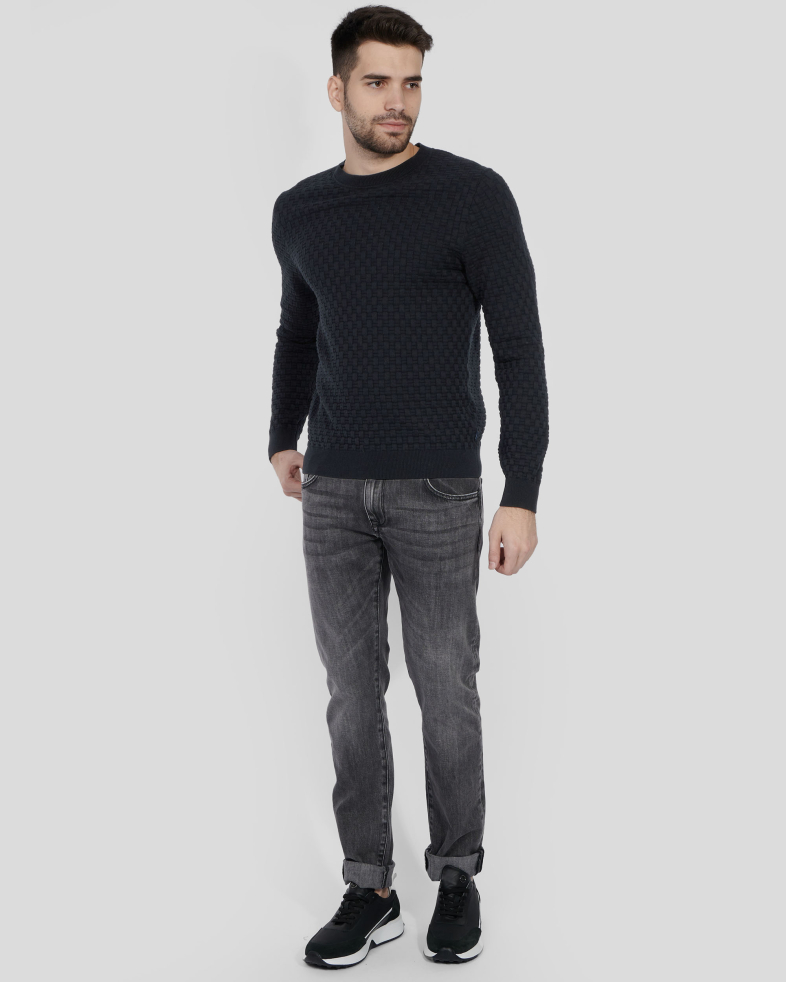 PULOVER NEGRU GULER ROTUND 240208055367-1 02