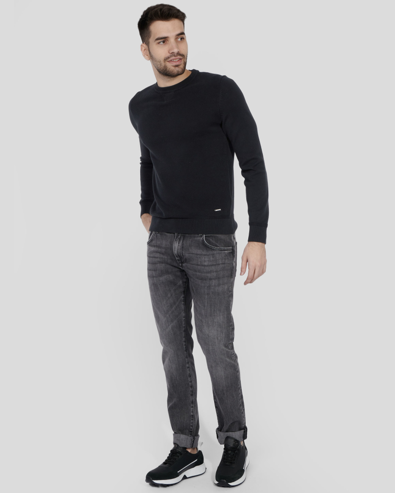 PULOVER NEGRU GULER ROTUND 240208055363-1 02
