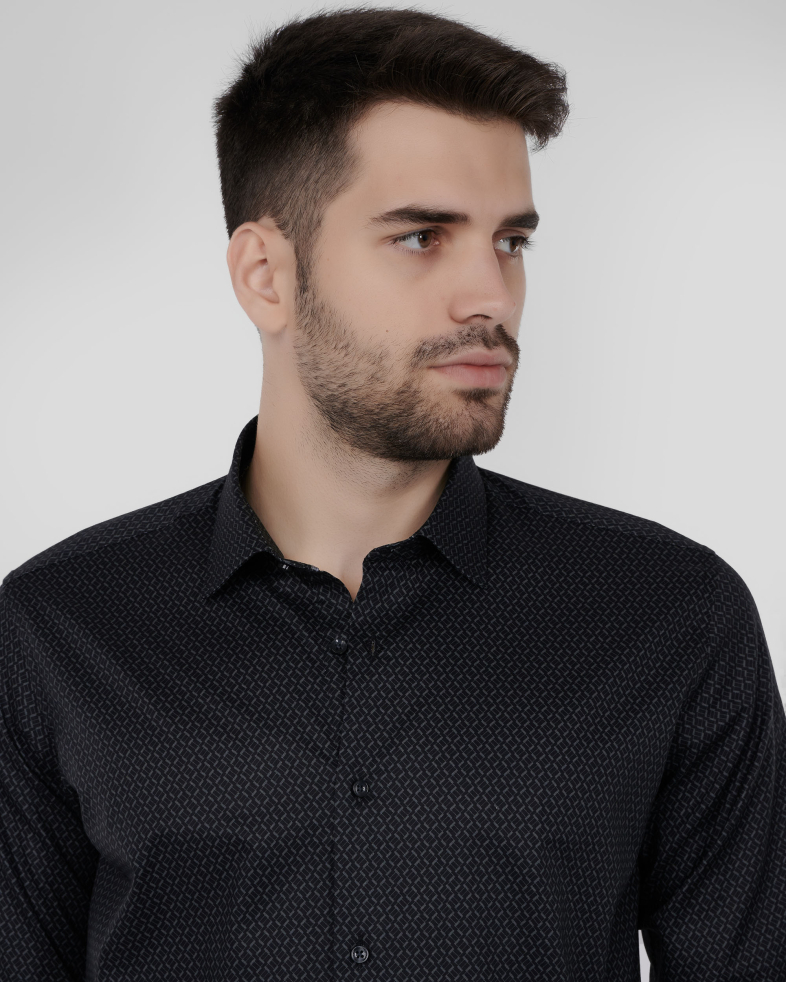 CAMASA NEAGRA PRINT GEOMETRIC 240235045026-3 04