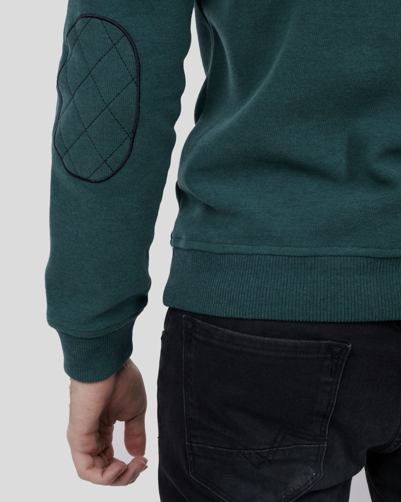 BLUZA VERDE GULER CU FERMOAR 240210141575-5 05
