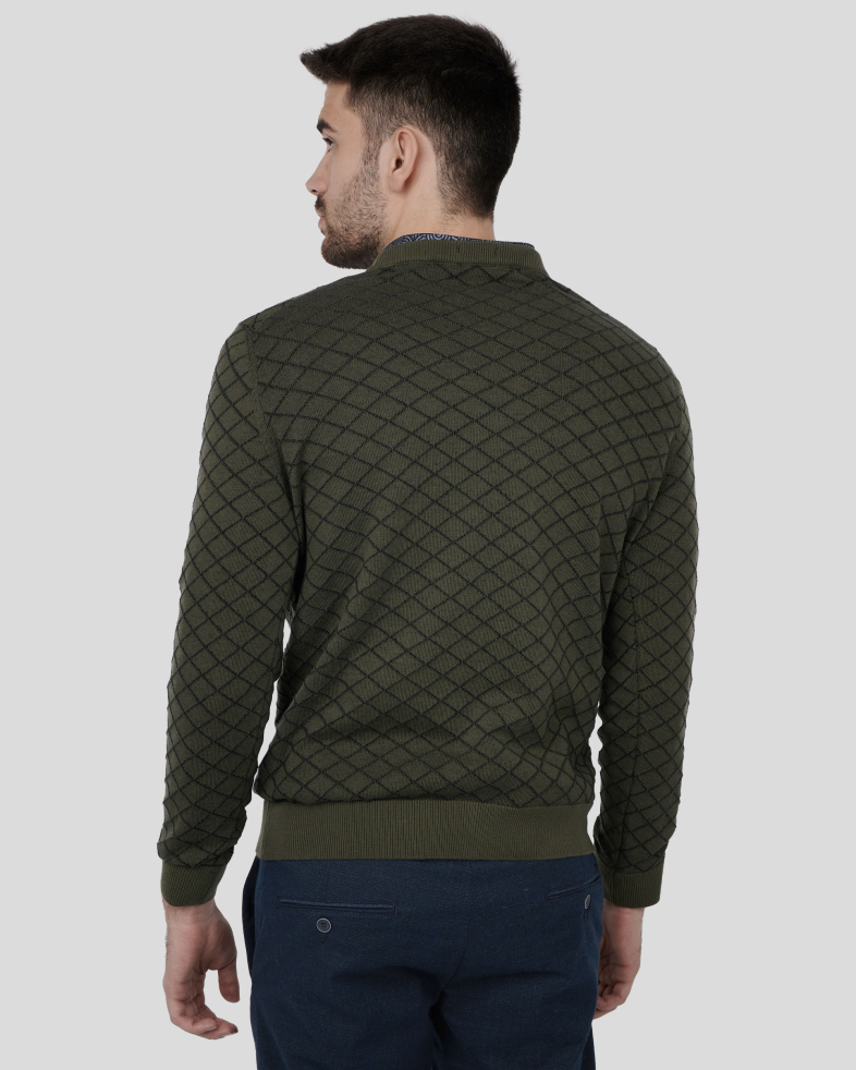 PULOVER VERDE GULER ROTUND 240208055374-5 010