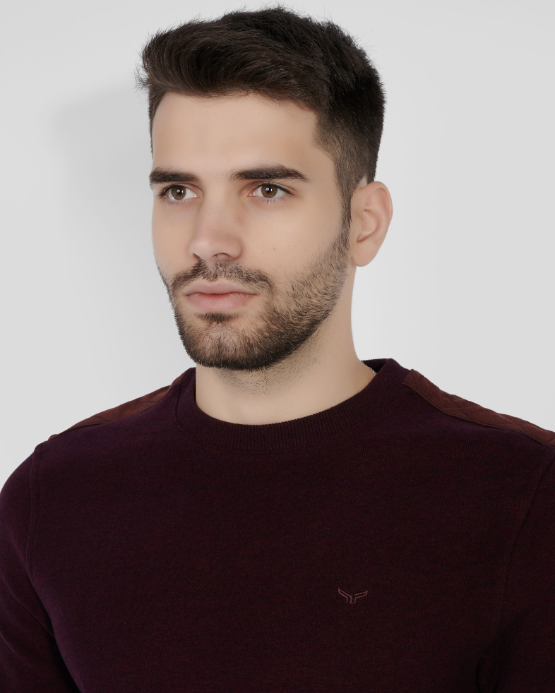 BLUZA BORDO GULER ROTUND 240210141576-5 04