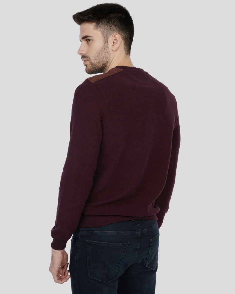 BLUZA BORDO GULER ROTUND 240210141576-5 08