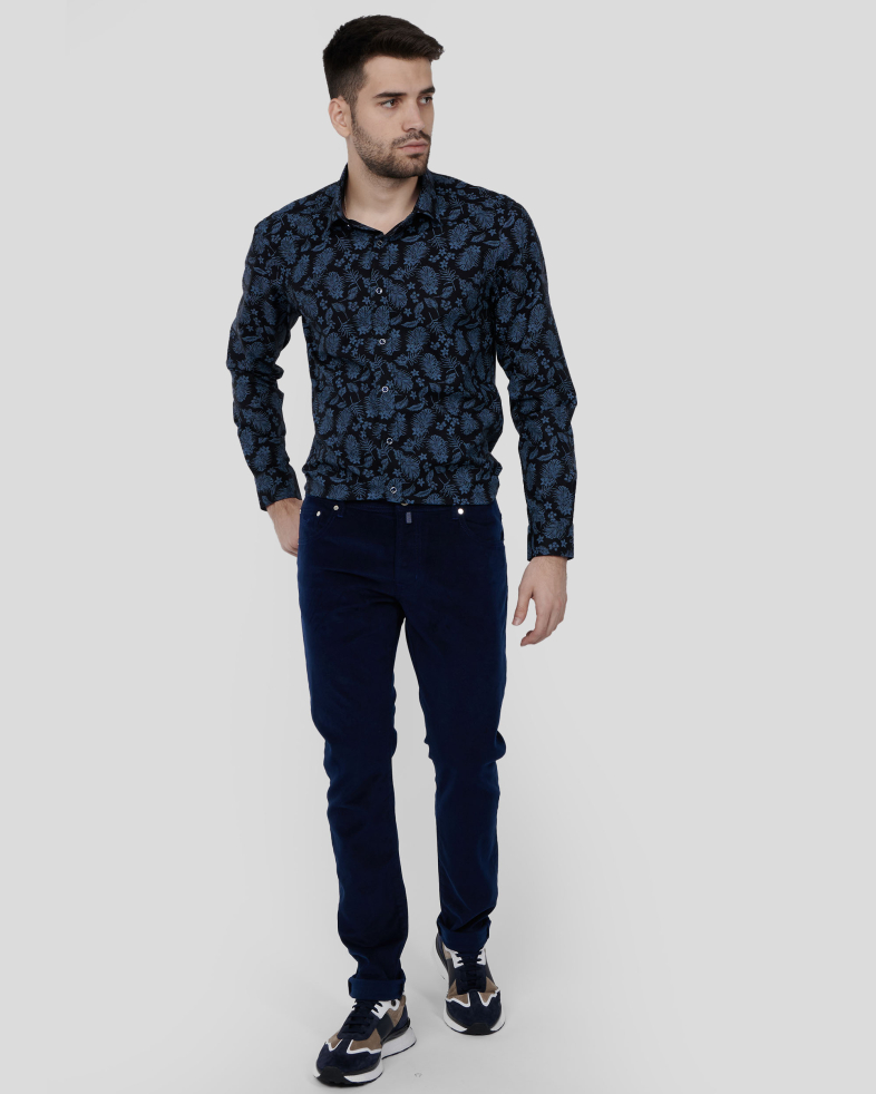 PANTALONI ALBASTRI 240215088584-1 02
