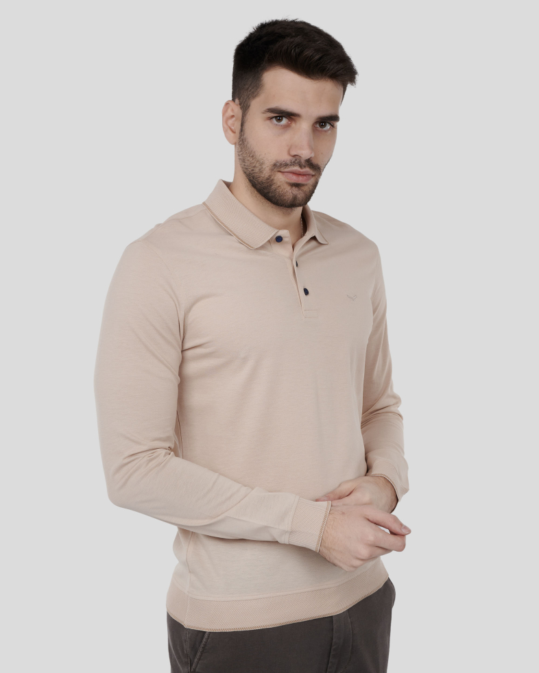 BLUZA BEJ GULER POLO 240210141563-7 03
