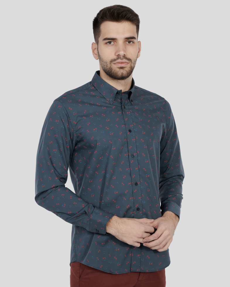CAMASA GRI PRINT GEOMETRIC 240235045058-2 03