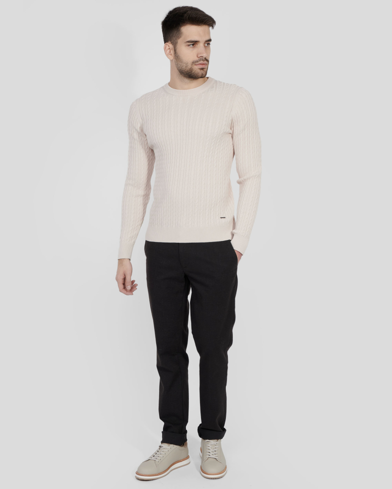 PULOVER EKRIU GULER ROTUND 240208055370-2 02