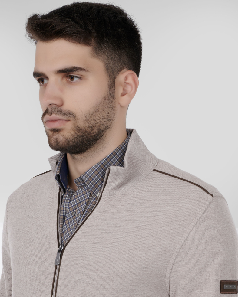 HANORAC BEJ CU FERMOAR 240210141571-3 04