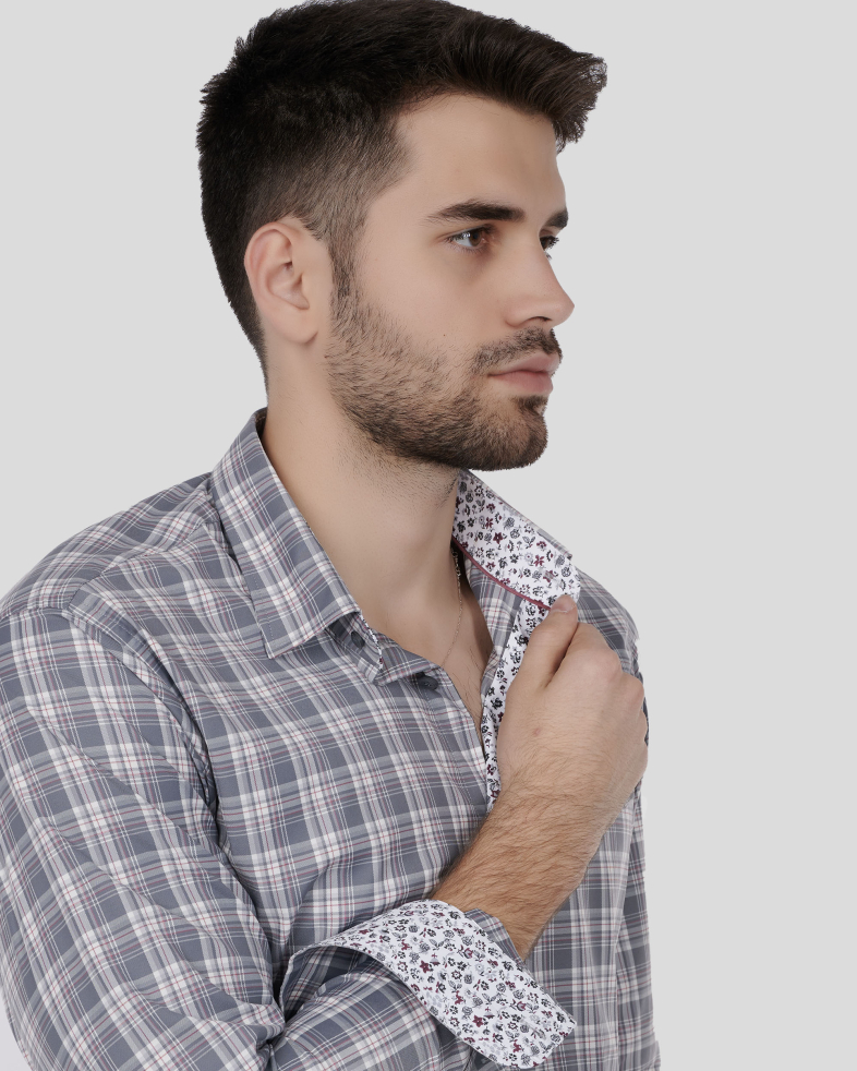 CAMASA GRI PRINT GEOMETRIC 240235045044-1 04