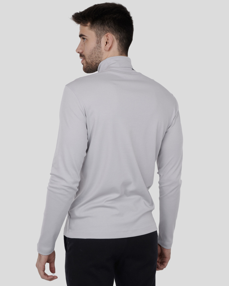 PULOVER GRI GULER POLO 240210141565-4 08