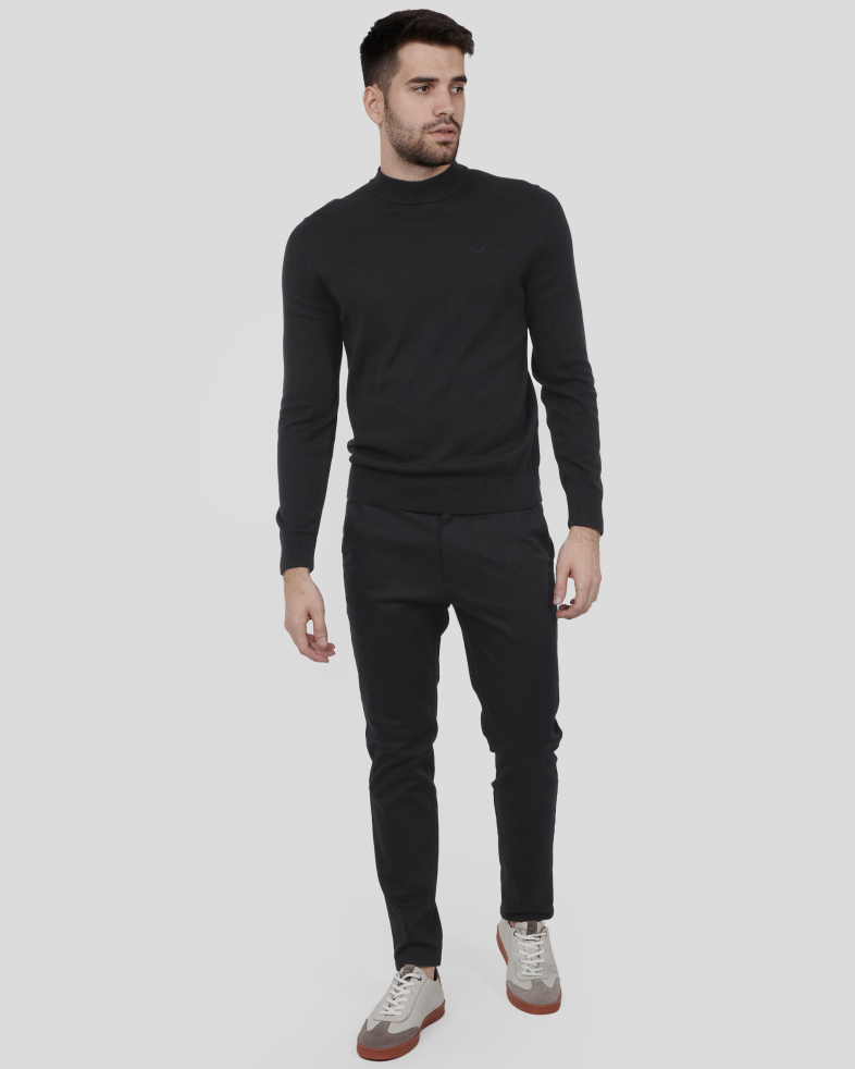 PULOVER NEGRU GULER ROTUND 240208055372-1 02