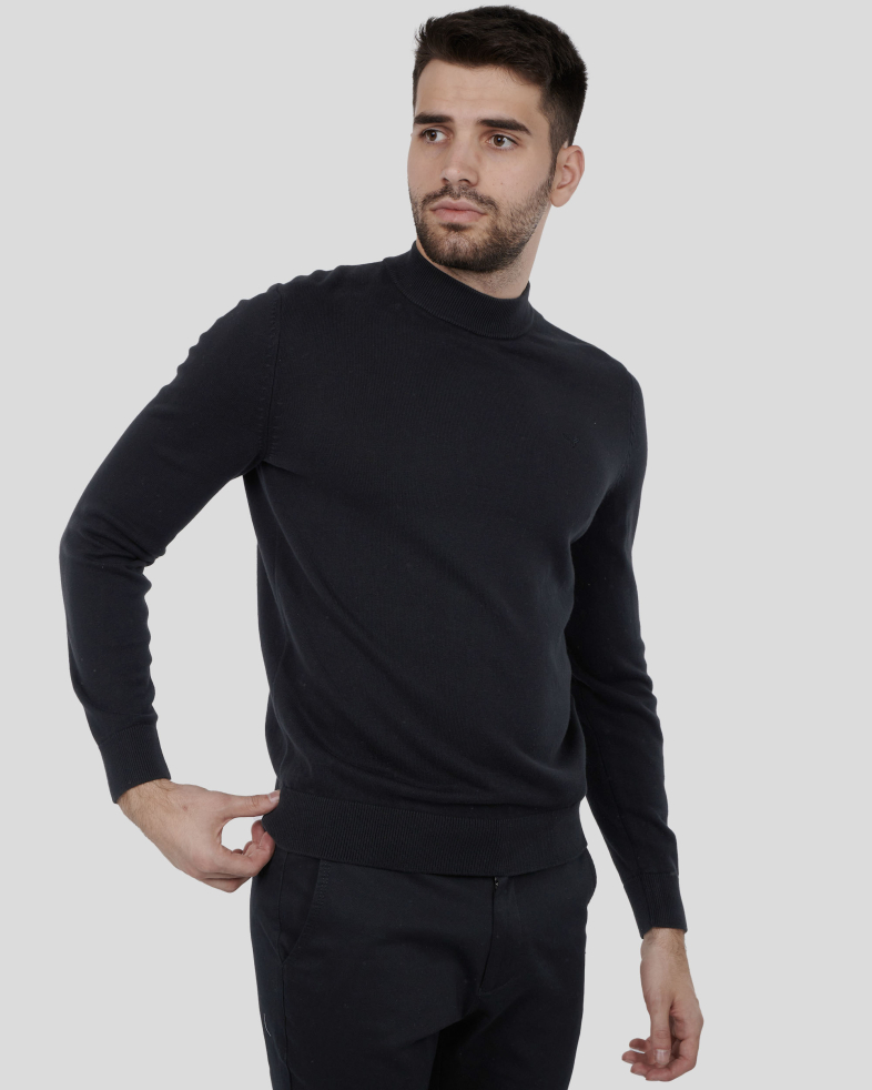 PULOVER NEGRU GULER ROTUND 240208055372-1 03
