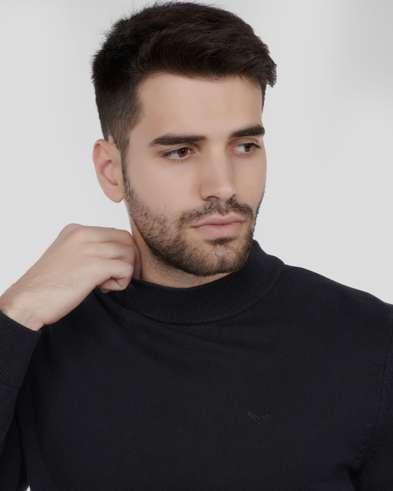 PULOVER NEGRU GULER ROTUND 240208055372-1 04