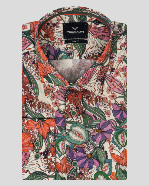 CAMASA SLIM MULTICOLOR PRINT GEOMETRIC