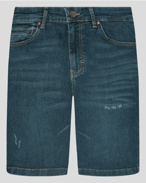 PANTALONI SCURTI ALBASTRI