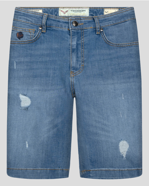 PANTALONI SCURTI BLEU