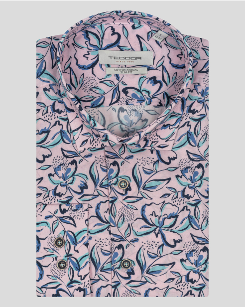 CAMASA ROZA PRINT FLORAL