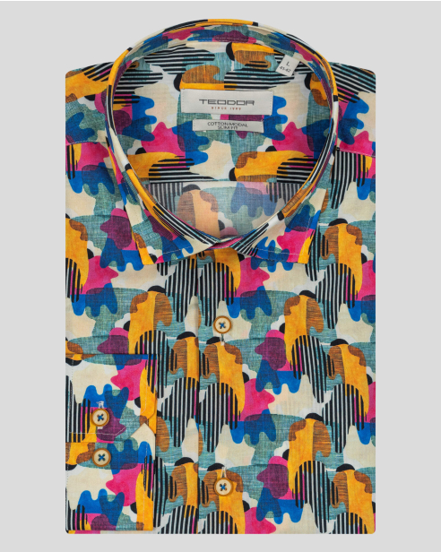 CAMASA MULTICOLOR PRINT FLORAL