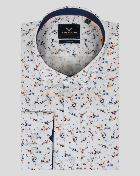 CAMASA SLIM ALBA  PRINT FLORAL