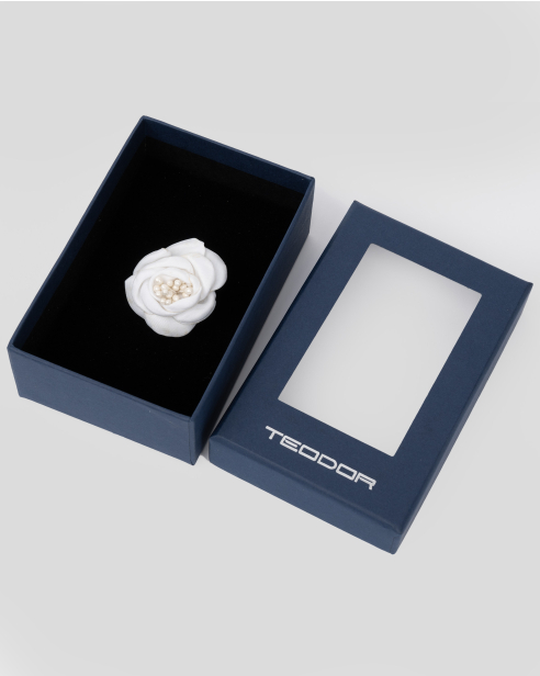 BROSA ALBA DECORATIVA TIP FLORI