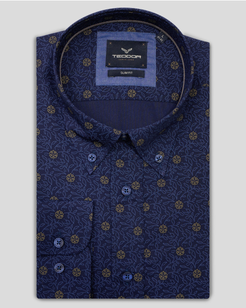 CAMASA BLEUMARIN PRINT GEOMETRIC