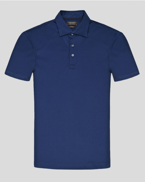 TRICOU POLO ALBASTRU