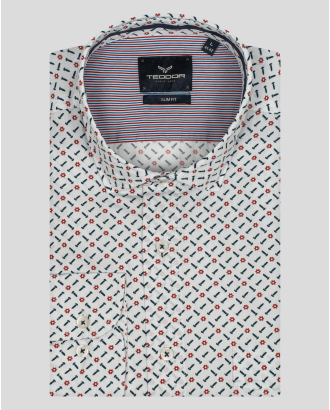 CAMASA SLIM ALBA PRINT GEOMETRIC