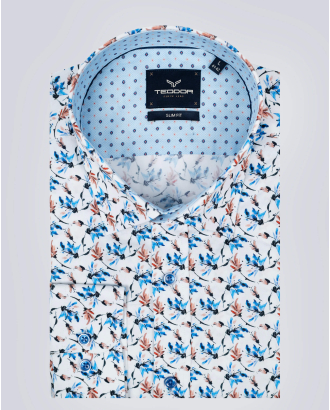 CAMASA SLIM ALBA  PRINT FLORAL