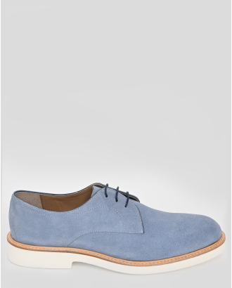 PANTOFI BLEU PIELE NABUC
