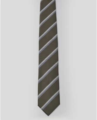CRAVATA VERDE PRINT GEOMETRIC