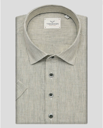 CAMASA VERDE CU MANECA SCURTA