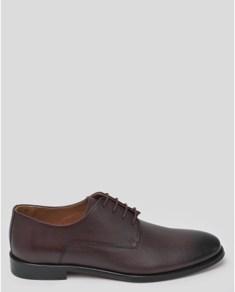PANTOFI BORDO PIELE NATURALA
