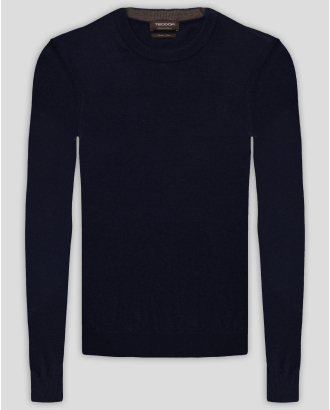 PULOVER BLEUMARIN GULER ROTUND