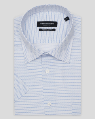 CAMASA ALBA PRINT GEOMETRIC MANECA SCURTA