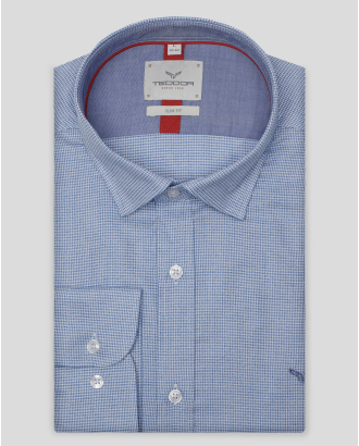CAMASA ALBASTRA PRINT GEOMETRIC