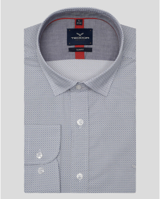 CAMASA GRI PRINT GEOMETRIC