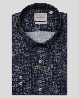 CAMASA BLEUMARIN PRINT GEOMETRIC