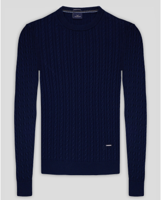 PULOVER BLEUMARIN GULER ROTUND
